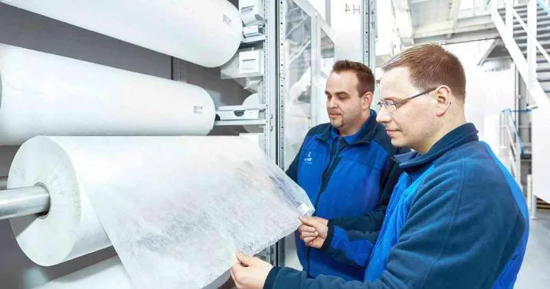 Nonwoven R & D work