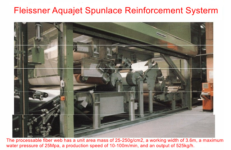 Fleissner Aquajet Spunlace Reinforement System