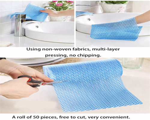 disposable cleaning wipe