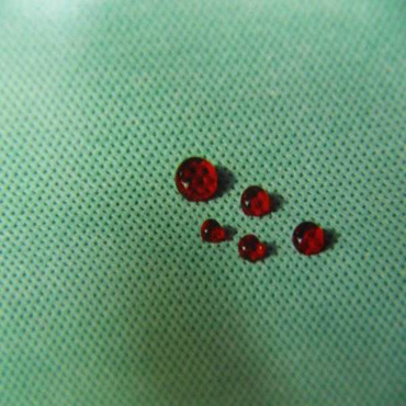Anti-blood nonwoven