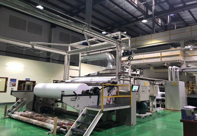 SSS nonwoven line