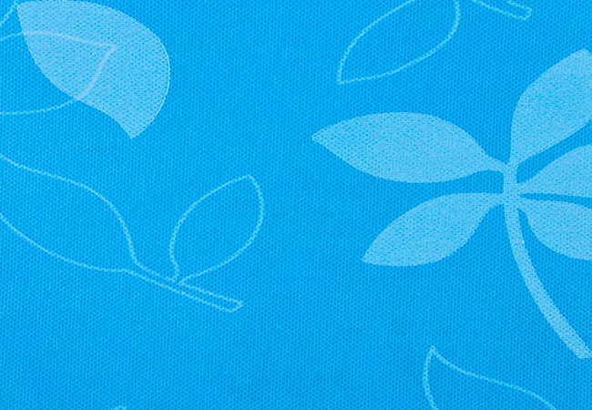 flower printed non woven