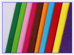 Plain Color needle punch non woven