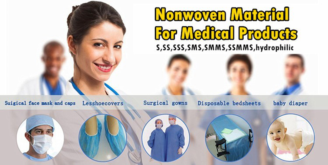 Medical smms nonwoven banner