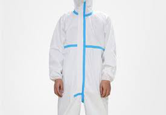 white sms protective cloth
