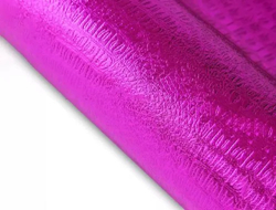 Embossed metallic laminated non-woven fabric