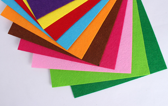needle punched nonwoven filtration material