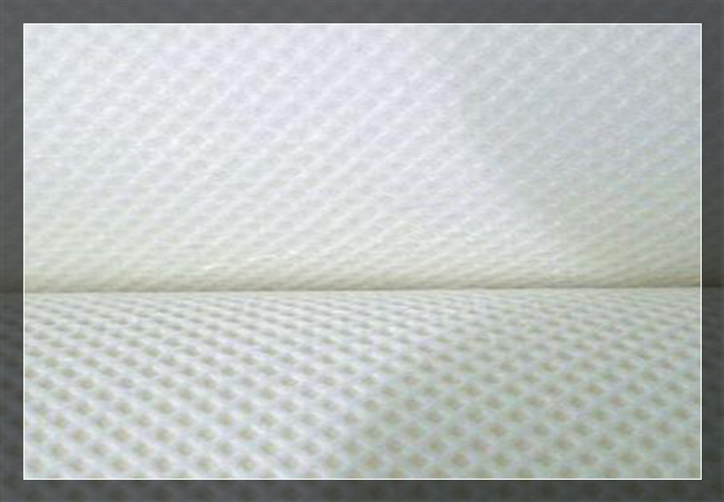white polyester non woven