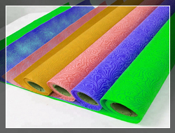 Embossing deisgn nonwoven fabric