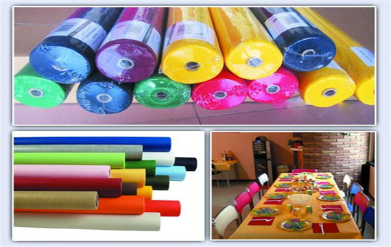 roll packed nonwoven fablecloth