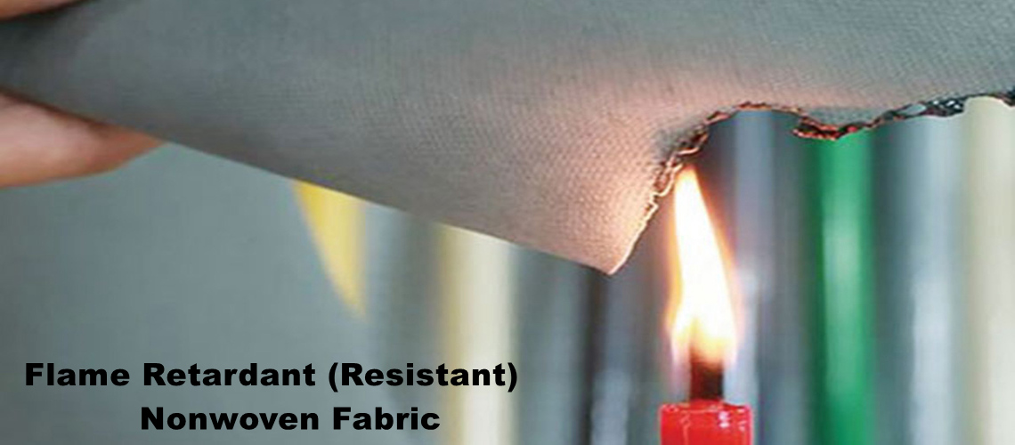 Flame-redarant nonwoven fabrics