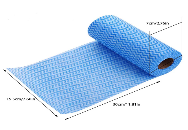 blue spunlace nonwoven