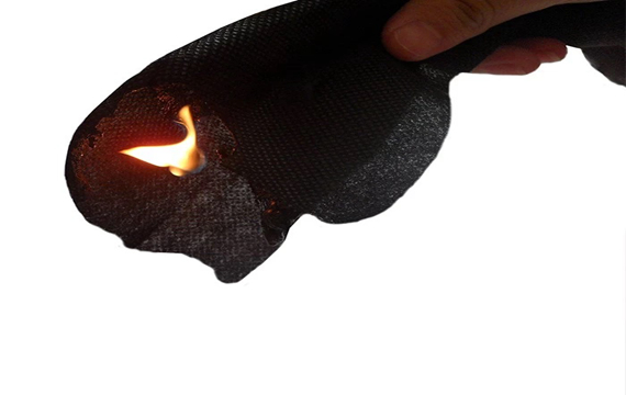 fire- retardant nonwoven fabric