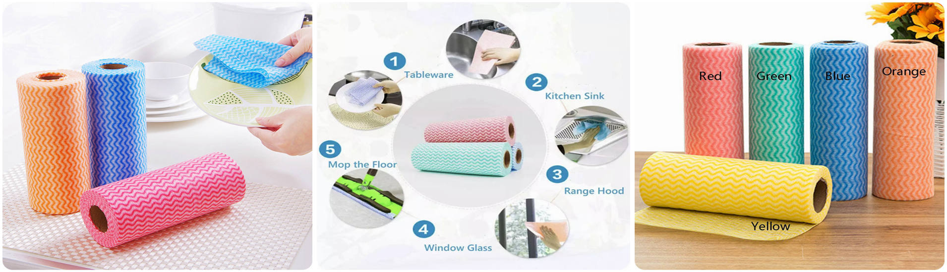 spunlace disposable rag